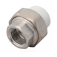 Valfex Standard американка ВР 25×1 PPR/латунь ЛС59-1, белый, 10155225