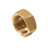 Vieir заглушка В 1 1/2 латунь CW617N, GMF7