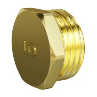 LD Pride заглушка Н 1/2 латунь ЛС59-1В, LD.65.505.15