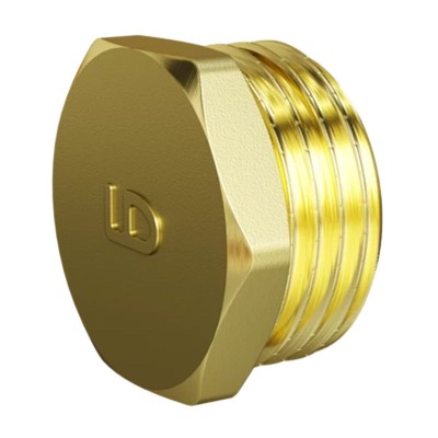 LD Pride заглушка Н 1/2 латунь ЛС59-1В, LD.65.505.15