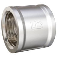 LD Pride муфта В×В 1 1/4 латунь ЛС59-1В никель, LD.67.502.32